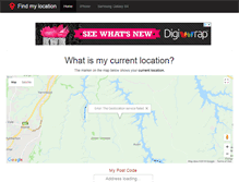 Tablet Screenshot of findmylocation.org
